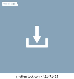 Download - vector icon 
