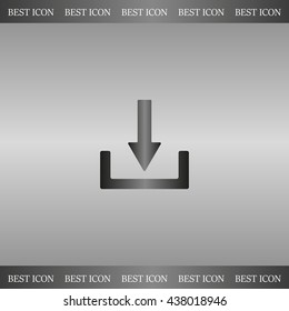 Download - vector icon 