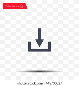 Download - vector icon 