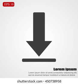 Download vector icon
