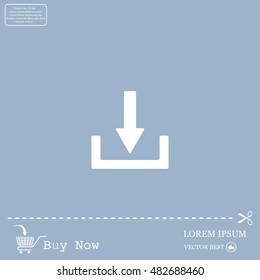 Download - vector icon 