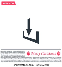 Download - vector icon 