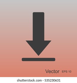 Download vector icon