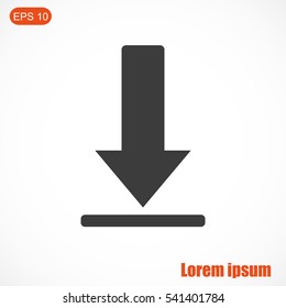 Download vector icon