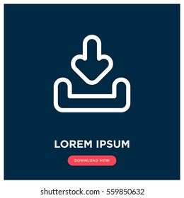 Download vector icon