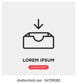 Download vector icon