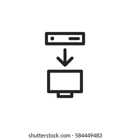 Download vector icon