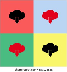 Download vector  icon.