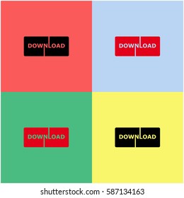 Download vector  icon.