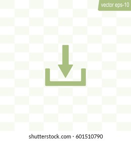 Download - vector icon 