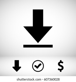 Download vector icon