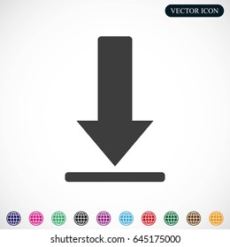 Download vector icon
