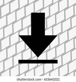Download vector icon