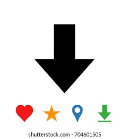 Download vector icon