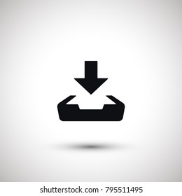 Download vector icon