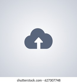 Download vector icon, Cloud vector icon