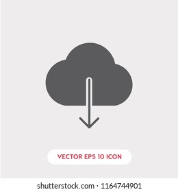 Download vector icon, direct symbol