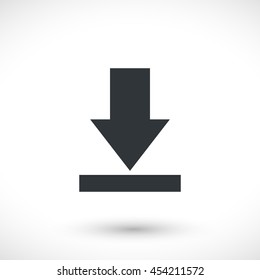 Download vector icon. Graphic symbol for your design, logo. Gray glyph on a white background. Isolated sign.