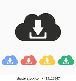 Download  vector icon. Illustration isolated on white  background for graphic and web design.