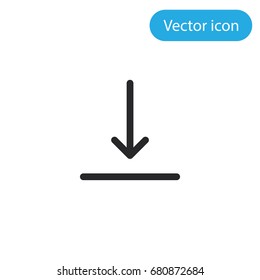 Download vector icon, illustration symbol