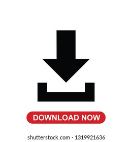 Download vector icon, install symbol. Modern, simple flat vector illustration for web site or mobile app - Vector
