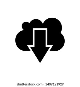 Download vector icon, install symbol. Modern, simple flat vector illustration