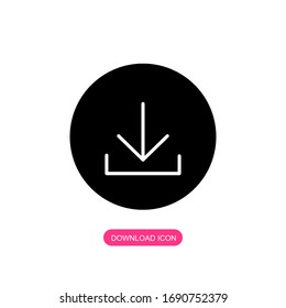 Descargar icono vector, símbolo de instalación. Ilustración vectorial plana moderna y simple para sitio web o aplicación móvil