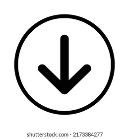 Download vector icon, install symbol.