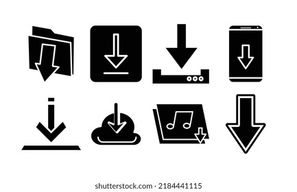 Download vector icon, install symbol. Modern, simple flat vector illustration for web site or mobile app