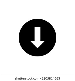 Download vector icon, install symbol. Modern, simple flat vector illustration for web site or mobile app on white background