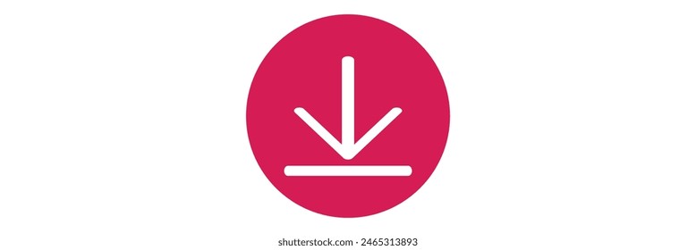 Download vector icon isolated on transparent background, Download logo concept design eps 10