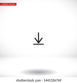Download Vector icon . Lorem Ipsum Illustration design