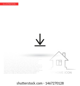 Download Vector icon . Lorem Ipsum Illustration design