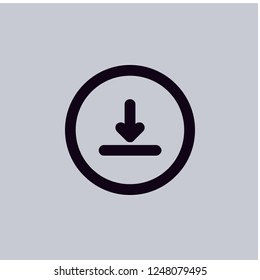 Download vector icon. Modern, simple, isolated, flat icon for web site designs for mobile apps. Vector illustration.