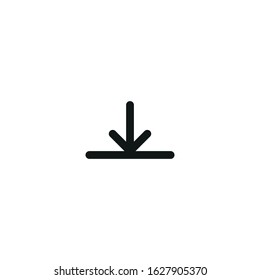download vector icon on white background