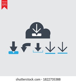 download vector icon set, download logo vector set, download elements.