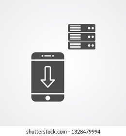 Download vector icon sign symbol