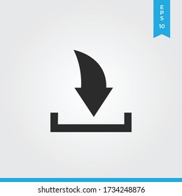 Download Vektor Icon, einfaches Zeichen für Website und mobile App.