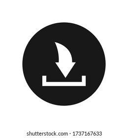 Descargar icono vectorial, señal simple para sitio web y aplicación móvil.