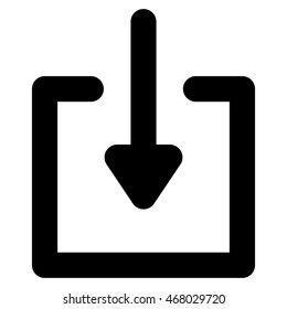 Download vector icon. Style is contour flat icon symbol, black color, white background.