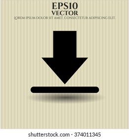 Download vector icon or symbol