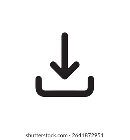 Download vector icons. Upload symbol collection. Files download and upload icons. Vector illustration