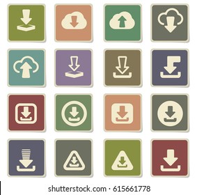 download vector icons for user interface design