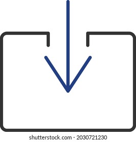 
Download Vector Line Two Color Icon
