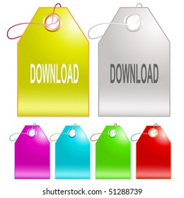 Download. Vector tags.