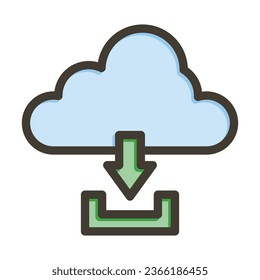 Download Vector Thick Line Filled Colors Icon For Personal And Commercial Use.
