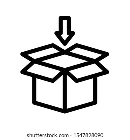 download vector thin line icon