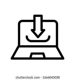 download vector thin line icon 
