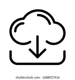 download vector thin line icon 