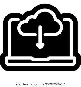 Download video, music, file, cloud, file icon